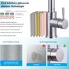Kitchen Faucet, 360° Swivel Mixed Battery Kitchen Faucet, High Pressure High Bow Single Lever Kitchen Faucet, Dishwasher Faucet with G3/8 Connector,