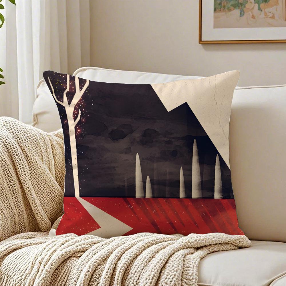 album dark SSleeping with SSirens Cushion Cover Pillowcase Antidustmite living Room Sofa Decor Cushion Room