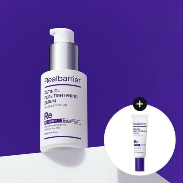 Real Barrier Retiniol Pore Tightening Serum 30ml + 10ml Set