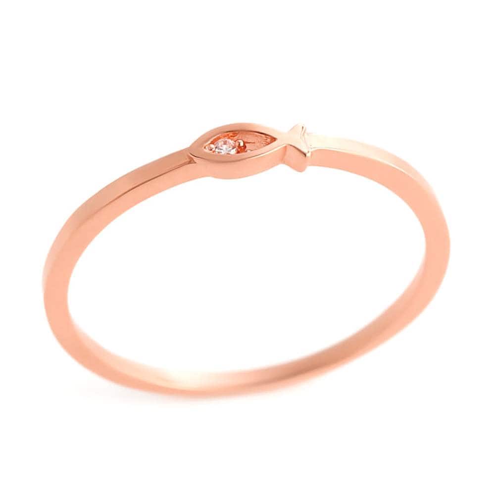 [Bnbgold] 14K Cubic Eye Fish Minja Ring Dnr33644