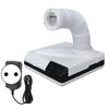 Nail Dust Collector Polish Dental Dust Collect Clean Tool Vacuum Cleaner LED Light for Nail Salon Tooth Polish 100‑240V