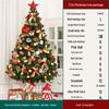 Premium Dense Christmas Tree - 1.5m to 3m - High-End Holiday Decoration
