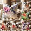Hummingbird Spring Flowers Cushion Cover Multi-Scene Pillow Cover for Home & Car - Reversible, Soft & Durable for Daily Use