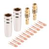A96I-14PCS 15AK Welding Torch Accessories Consumables MIG Torch Gas Nozzle Tip Holder Of 15AK MIG