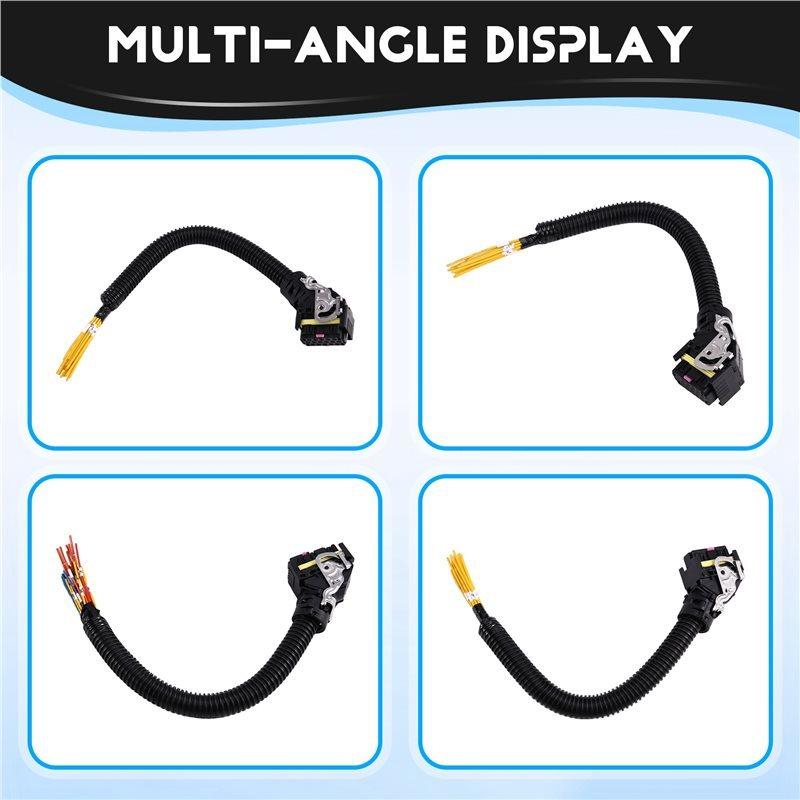 89Pin 36Pin 16Pin EDC7 Common Rail Connector PC Board ECU Socket Injector Module Plug With Wire Harness For s
