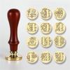 Unique Alphabets Wax Seal Stamp for DIY Crafts Handmade Sealing Greeting Cards