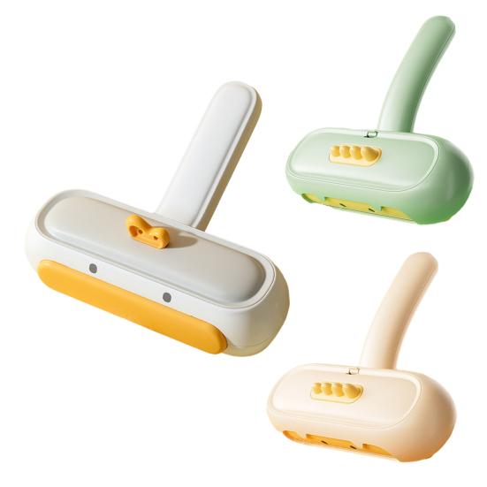 Pet Hair Remover Reusable Lint Roller for Dogs Cats Hair Self Clean Fur Remover with Dust Bin for Furniture Couch Carpet Clothes Car Seats Beddings