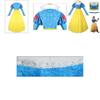 Enchanting Snow White Cosplay Costume Elegant Dress For Halloween Stage Performance