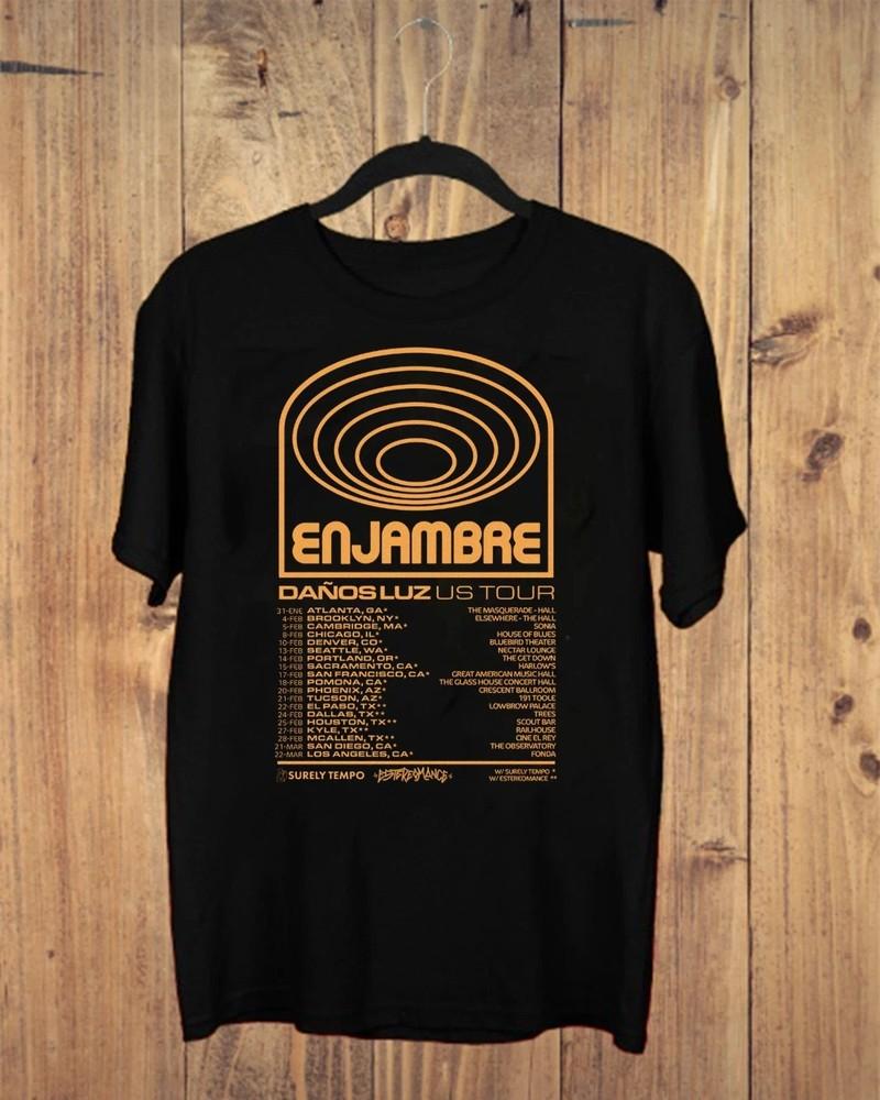 

Enjambre Band Tour Gift For Fan Full Size S4XL Tshirt Unisex T-Shirt M