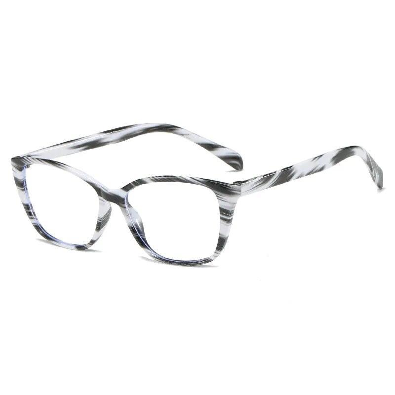 Fashion Anti-blue Light Reading Glasses Women Men Printed Eyewear Glasses HD Resin Presbyopic Glasses Diopter+1.0~+4.0