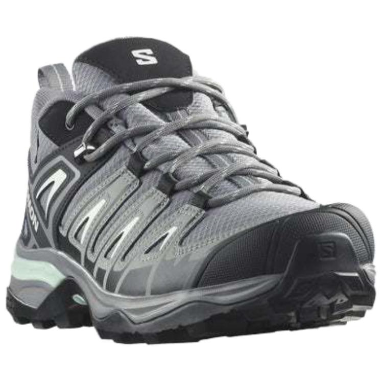 SALOMON X Ultra Pioneer Comfortable Slip Resistant Slip Resistant Low Top Outdoor Shoes Women's Gray Black L47520800