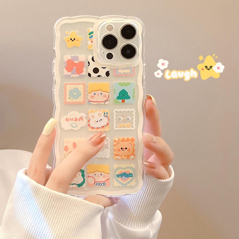 Cartoon Style Case for iPhone 13 iPhone 15 iPhone 16