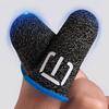 1Pair Finger Glove Fingertips Cot Anti-slip Gaming Touchscreen Finger Cover Thumb Finger Sleeves for PUBG Mobile Game