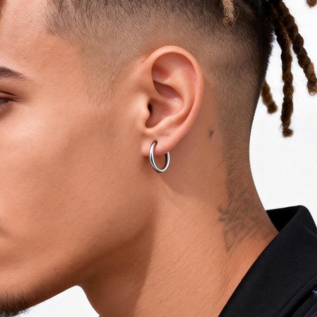 Pendientes de Aro Punk de Moda sin Perforar con Clip para Hombres Mujeres, Brazalete de Oreja Magnético Pequeño, Clip para Hélice de Oreja Genial Hip Hop Unisex