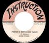 7inch Record HIGHTONES  Prison Is Not A Nice Place NONE Instruction 1970 Jamaica Reggae Ska  Dub Used