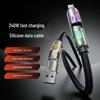 4-in-1 Fast Charging Cable for Apple, Huawei, Honor, Xiaomi, and Samsung