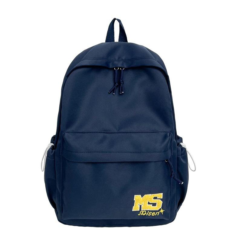 Middle School Student Backpack For Girls Trendy Letter Design Large Capacity Casual Travel Backpack Stylish College Student Backpack For Boys