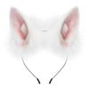 Bandeau Oreilles d'Animal en Peluche pour Fête Costumée d'Halloween