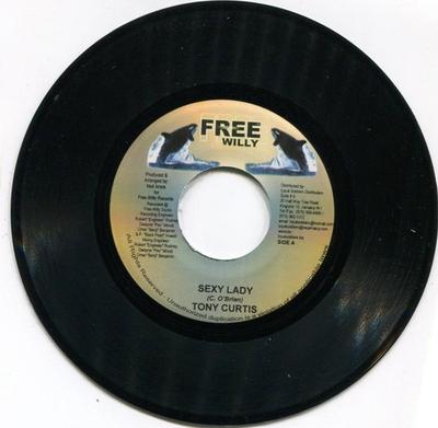 7inch Record TONY CURTIS - Sexy Lady NONE Free Willy Jamaica Reggae, Ska & Dub Used