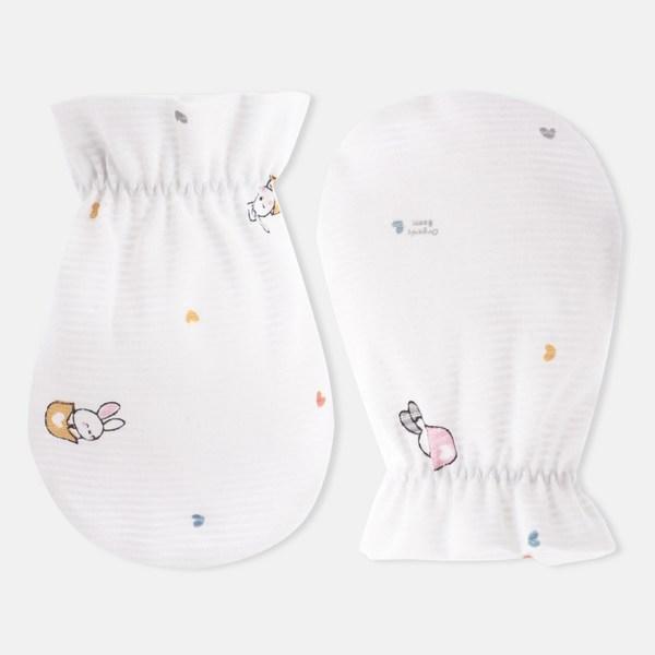 Organic Boom Baby's Rabbit Belt Summer Baby Clothing Jeogori + Handwrap + Handkerchief + Shopping Bag + Box Set, Korean Baby Products
