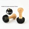 Coffee Brush Cleaner Solid Wood Portafilter Basket Cleaning Barista Dusting Tools Espresso Machine Accessories Home Cafe Goods