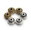 50 Stück/Los 6,5x3,5mm Vintage Legierung Abstandshalter Perlen Metallperlen Lose Perlen Für Schmuckherstellung DIY Armband Halskette Zubehör