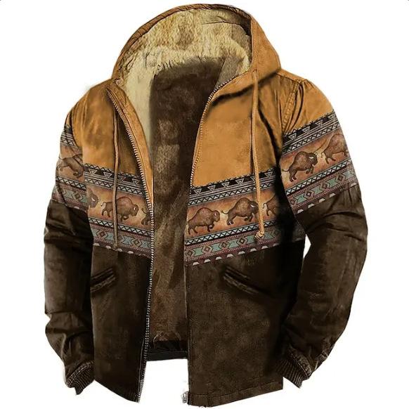 New Vintage Printed Casual Fashion Men`S