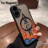 Anime Ones Pieces Luffys Zoros Phone Case for iPhone 17 16 15 14 13 12 11 Air Pro Max Mini XR XS X 7 8 6 6s Plus Matte Magnetic