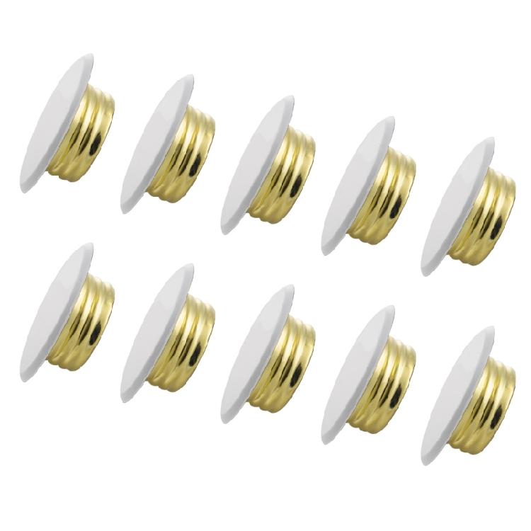 

10Pcs Fire Sprinkler Nozzle Escutcheon Cover Universals Fire Sprinkler Concealed Cover Decorative Plates Cover Iron thread