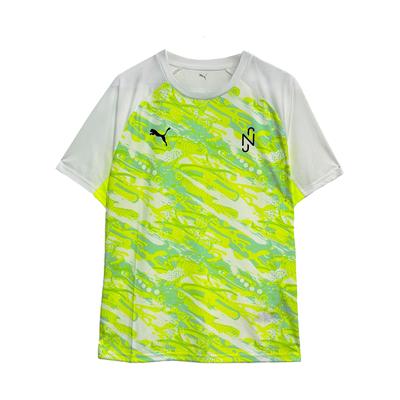Fan Edition Sports Casual Training Breathable Quick-Dry Warm-Up Short Sleeve Football Shirt Men Tops 660834-01