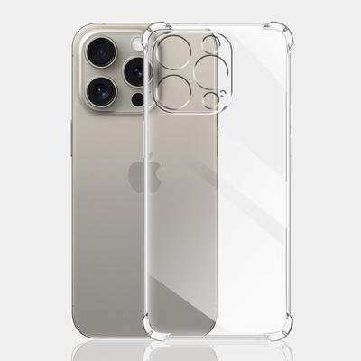 Shockproof Clear Case For iPhone 16 15 14 Pro Max Clear Phone Case For iPhone 16 Plus /14 15 Plus Soft Silicone Back Cover Funda