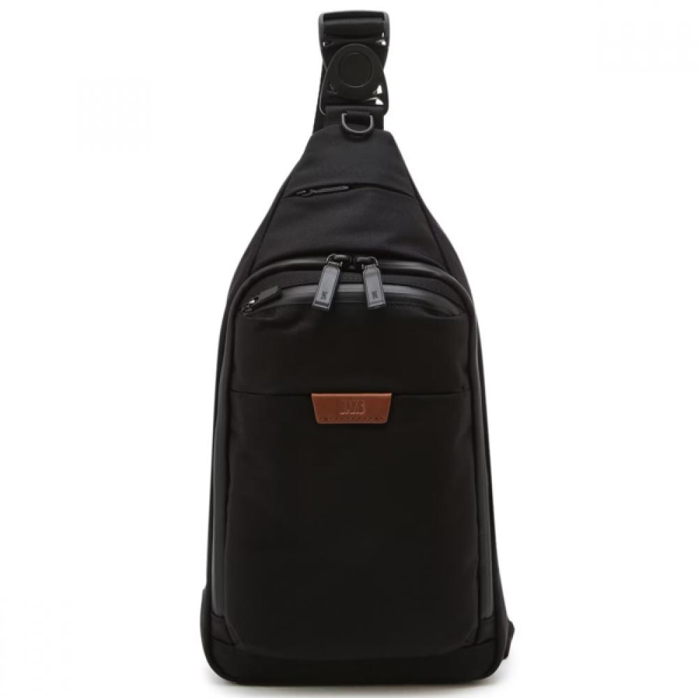 Daks Black Embossed Logo Nylon Bag Dbba6e777bk