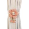 Drape Tieback Holders Curtain Tiebacks Flower Curtain Buckles Rope Decorative Curtain Holdbacks for Office Home Decors