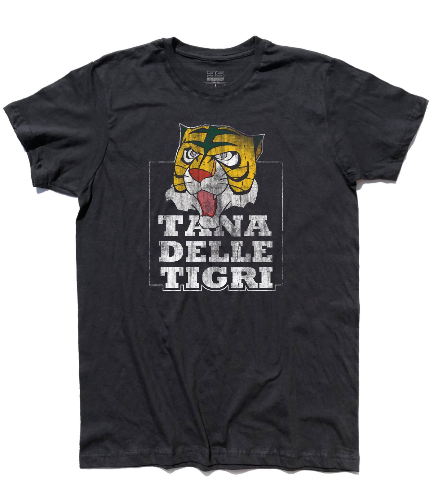 Мужская футболка Tana Delle Tigri Antique Мужская Тигр Маска Тигра Человек-тигр Футболка- Унисекс Футболка XL