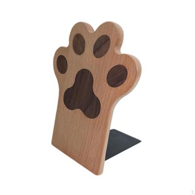 Cat Claw Bookend Book Stopper for Shelves Figurine Decorative Paw