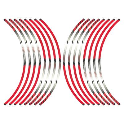 Humkopnl Car Wheel Rim Decal, Reflective Wheel Rim Stripe Decal | 16 Pcs Reflective