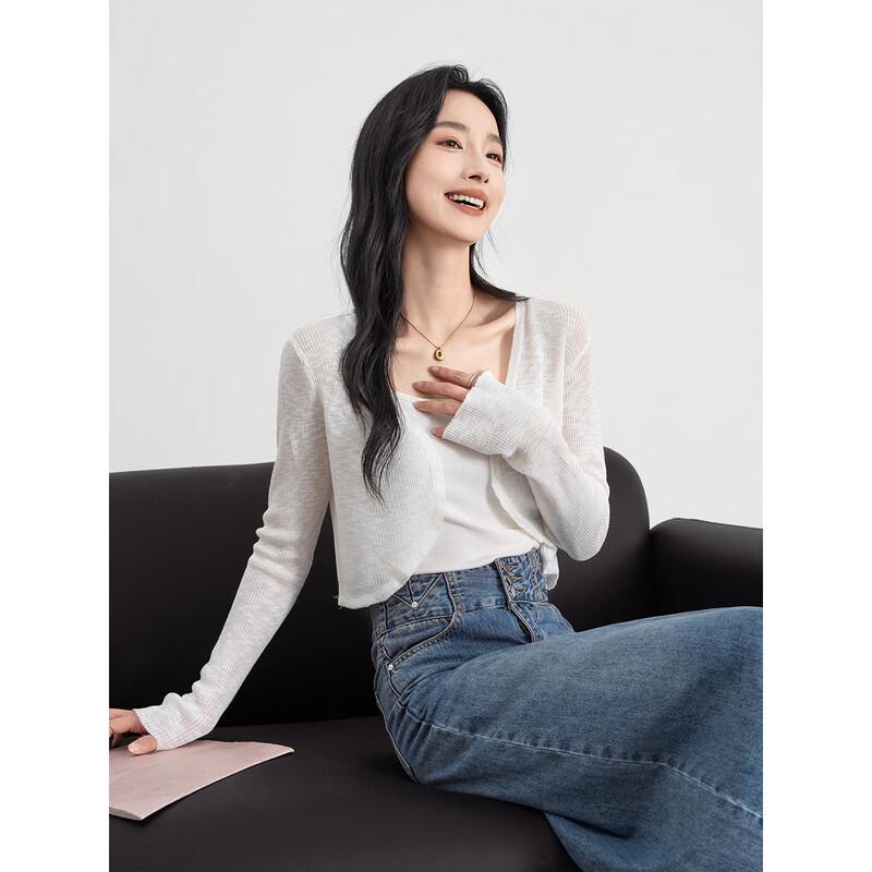 Women's Loose Thin Knit Cardigan