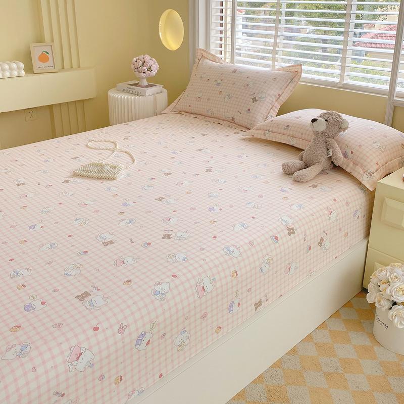 100% Cotton Maternal and Infant Grade Pure Cotton Single-piece Mattress Mattress Protective Cover All-inclusive Bed Sheet Washable Protective Cover