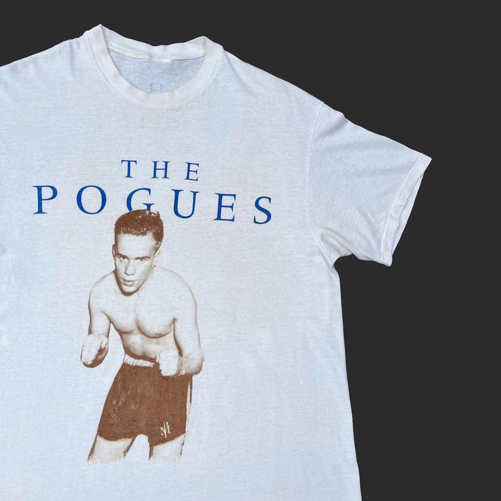 CAMISETA 'PEACE & LOVE' DE THE POGUES 89 Algodón Regalo Fan IL469 Camiseta Unisex