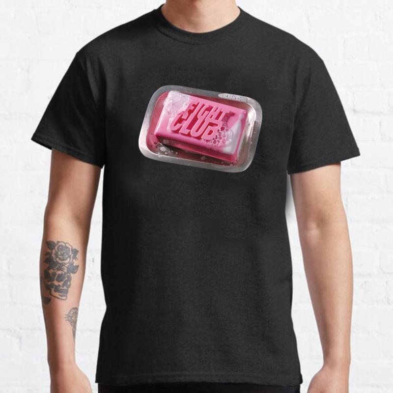 Fight Club Filmový plakát Grafická trička Mýdlo Licencované tričko Letní Vintage Móda Unisex Ležérní Cool Volné Humor Trička Topy