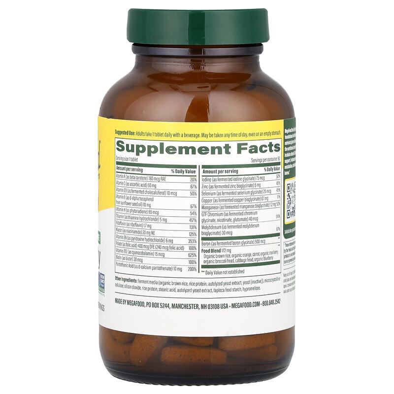 One Daily Multivitamin, Iron Free , 90 Tablets