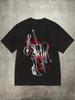 Men's Women's T-Shirt Fashion Pure Cotton Short Sleeve with Dark-Style Instrument - Figure Print Autumn and Winter Innerwear