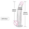 Small Glans Big Thick Dildo Huge Realistic Penis With Suction Cup Flexible Cock Anal Sex Toys for Men Vaginal G-spot Stimulation