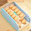 New Rolling Egg Storage Box Double-layer Storage Rack Automatic Egg Rolling Device Refrigerator Egg Storage Box Kitchen Crisper