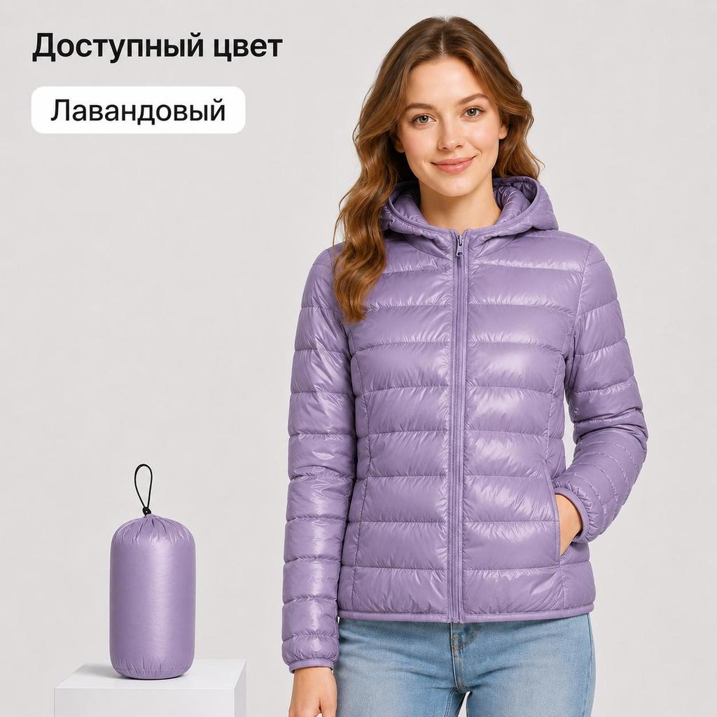 Women Autumn Winter Slim Short Hooded Warm White Duck Down Coat Women Outerwear Ultra-light Plus Size Thin Down Jacket