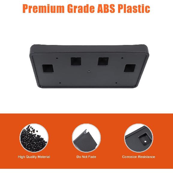 Front License Plate Bracket Holder Compatible with WRX 2022-2024 Front License Plate Mounting Kit Front Bumper Tow Hook License Plate Mount Bracket