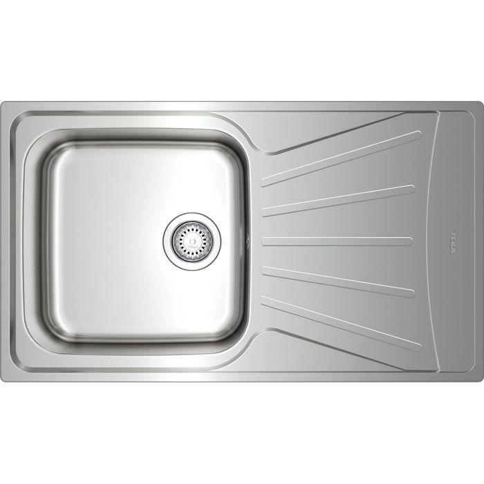 Évier - Acier inoxydable - Inox poli - Encastrable - TEKA - StarBright