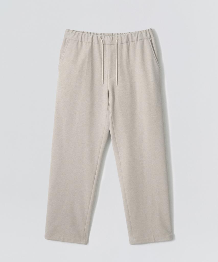 EZIO Brushed Banding Pants Beige
