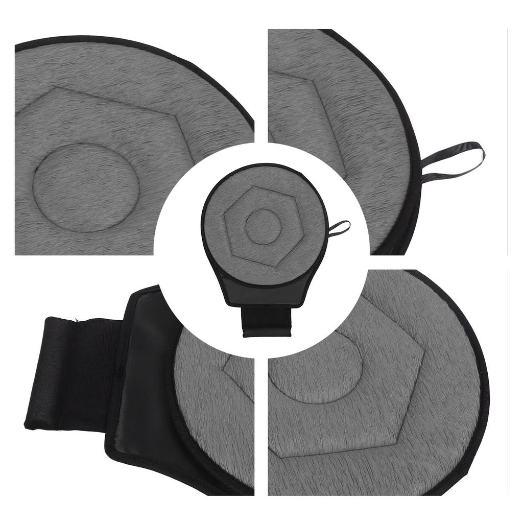 Poduszka Obrotowa 360 Stopni do Samochodu Ergonomiczny Design Antypoślizgowa Podstawa Oddychająca Gąbka do Biura Domu Podróży Osób Starszych Kobiet w Ciąży
