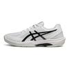 ASICS COURT HUNTER FF Slip Resistant Low top Badminton Shoes Men's White Black Sneakers 1071A111-101